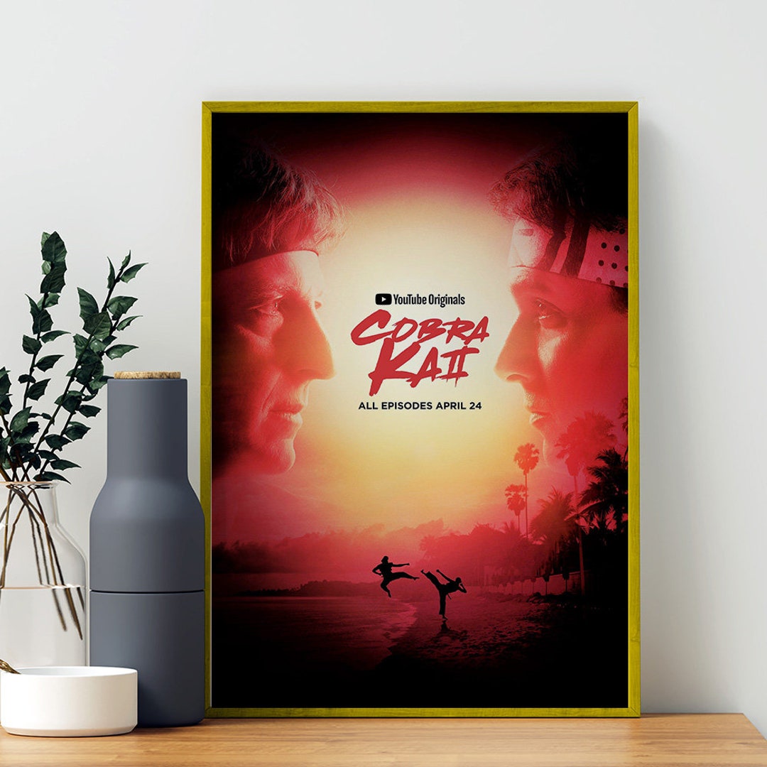 Cobra Kai Movie Poster Classic Movie Wall Art Room - Etsy