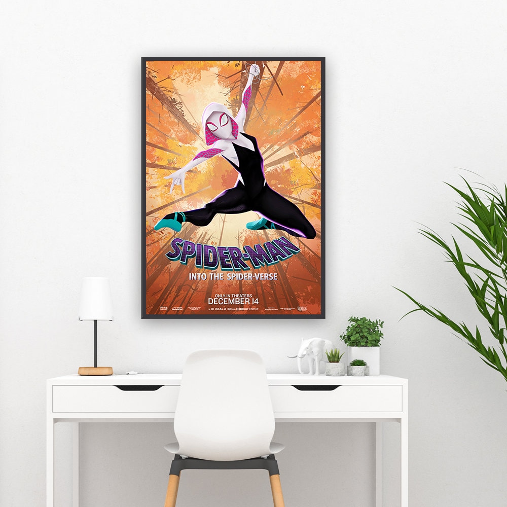 Spider-Man: Into the Spider-Verse Posters, Spiderman Comic Poster sold ...