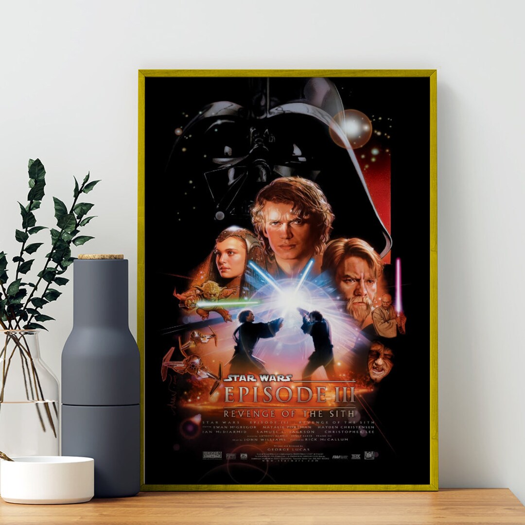Cadre STAR WARS UN NOUVEL ESPOIR 30x40 cm - Dansmamaison