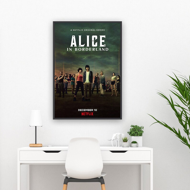 Alice in Borderland Movie Poster, Room Decor, Home Decor, Art Poster