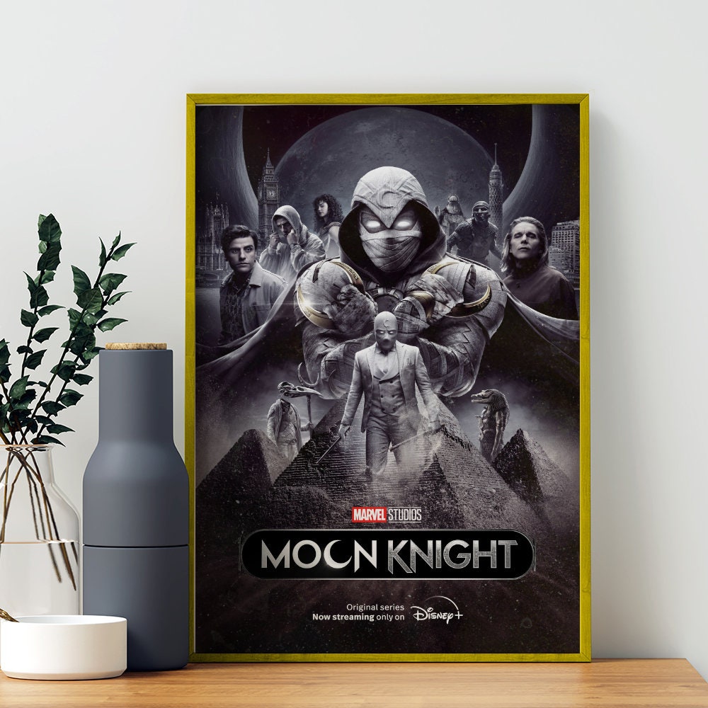 Art print Moon Knight - Lunar Cycle 30x40cm with / without frame by Star  Wars from 16.34 €