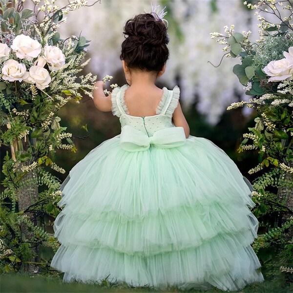 Flower Girl Dresses Girls Pageant Princess Dresses Girl Birthday Dresses
