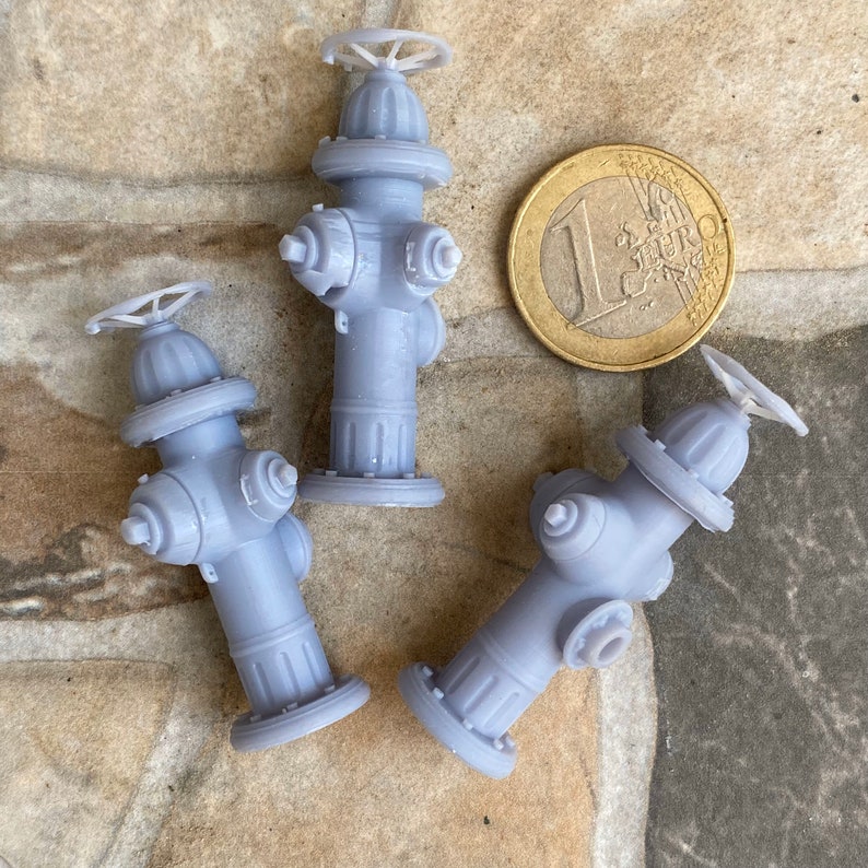 Miniature American Fire Hydrant 1:24 Scale image 10