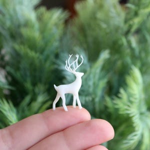 Miniature Deer, Dollhouse Xmas Decoration, 1:12 Scale, 3D Printed
