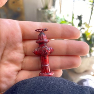 Miniature American Fire Hydrant 1:24 Scale image 3