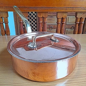 Handmade Copper Pot, Copper Pot, Cookware, Modern Copper, Copper Cookware