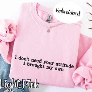 funny attitude embroidered sweater, anti-social embroidery hoodie, sarcastic sayings sweater, sassy girl attitude sweater, pink hoodie,