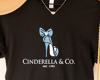 Cinderella and Co EST 1950, Disneyworld Shirt,Disney Princess Shirt, Cinderella Shirt,Gift For Disney Vacation, Girls in the Disney Gift Tee