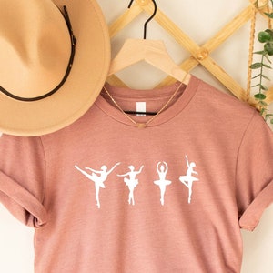 Girls Ballet Shirt, Gift For Dancer Lover, Dance Coach Teacher Shirt,Ballet Slippers Shirt, Ballerina Shirt, Ballet Dance Shirt, Ballet Gift