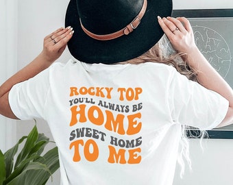 Tennessee Shirt, TN Shirts, Country Music Shirt, Country Concert State Gifts, Cowgirl Shirt, Music Lover Gifts For Her, Rocky Top Home Shirt