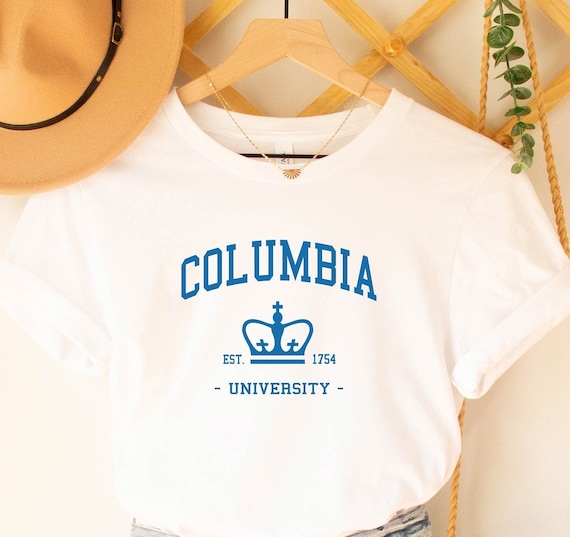 ★★Columbia★★ BS NYC 1754 SS TSHIRTS WHITE CIW2UTST878-UW Columbia University Tshirt, Columbia University Est 1754