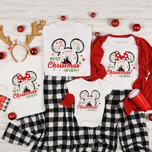 Best Christmas Ever Tshirt,Disney Christmas 2025 Shirt,Disney Family Christmas Shirt,Disney Best Christmas Ever Shirt,Disney Custom Tshirt