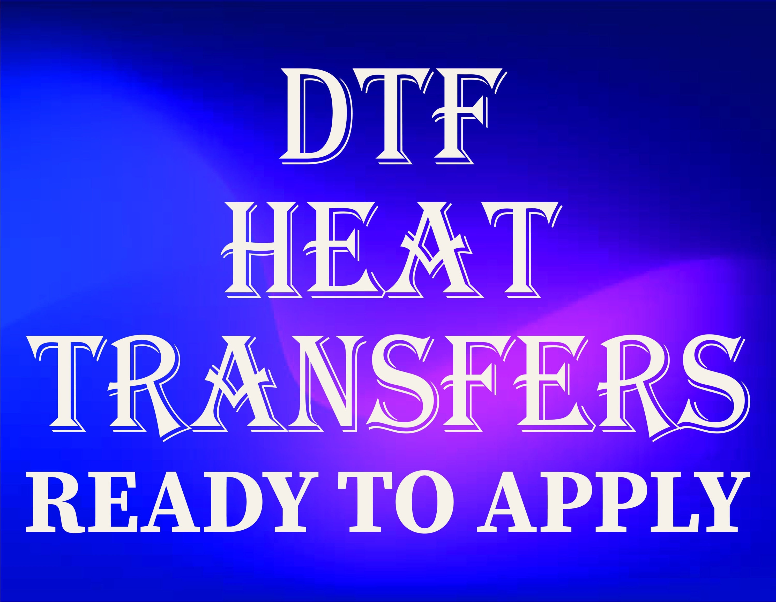 Dft Full Color Transfer Example DTF Transfer, Full Color Custom DTF Print, High Quality, Ready to Press ...