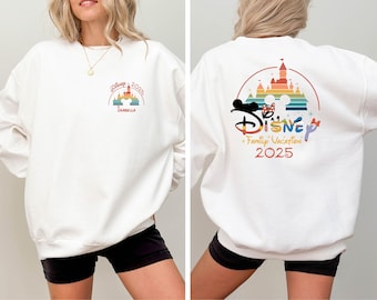 Moletom Disney 2026, Moletom Disney Personalizado, Moletom Família, Moletom Viagem Disney 2026, Moletom para Férias na Disney em Família - Presente