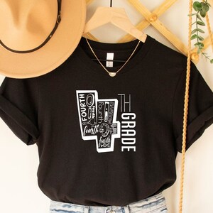 Fourth Grade Shirt, Fourth Grade Teachers Shirt, 4th Grade Teacher Shirt, Grade 4 Teacher T-Shirt, Fourth Grade Teacher Gift, 4th Grade Tees
