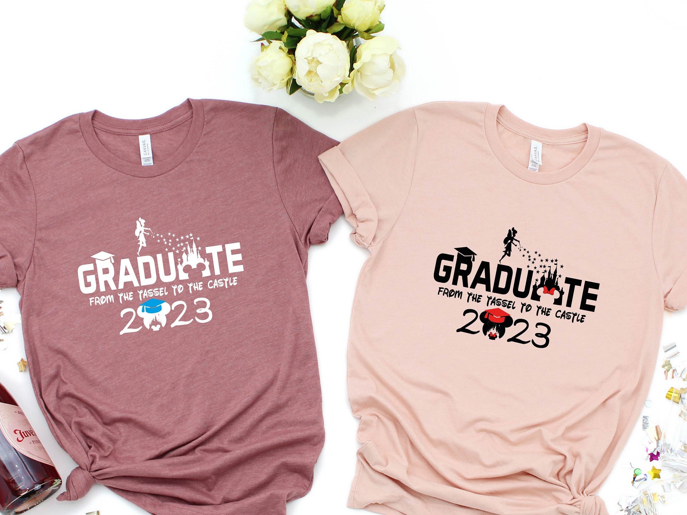 Graduation Senior 2024 Mickey PNG Bundle, Family Proud, Senior Team, Class  of 2024, Tassel to Castle, Graduate 2024 Bundle 