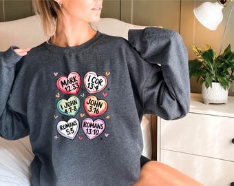 Suéter de corazón de San Valentín, regalo de San Valentín, sudadera de San Valentín para mujer, bonito regalo de San Valentín, regalo retro de corazón de amor para mamá y maestra.