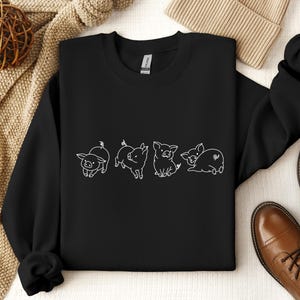 Minimalist Cute Pig Shirt, Farm Shirt, Pig Lover Gift, Cute Pig Shirt, Animal Lover Shirt, Pig T shirt, Pig Mom, Farmer Shirt, Pig Farmer