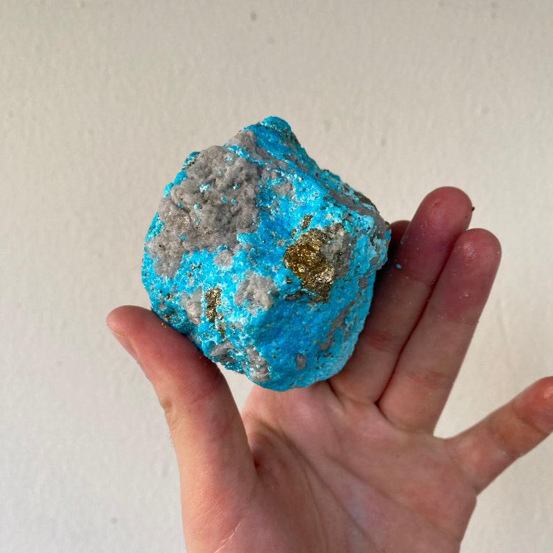 Pyrite Turquoise Stone High Quality Turquoise Natural Etsy Australia