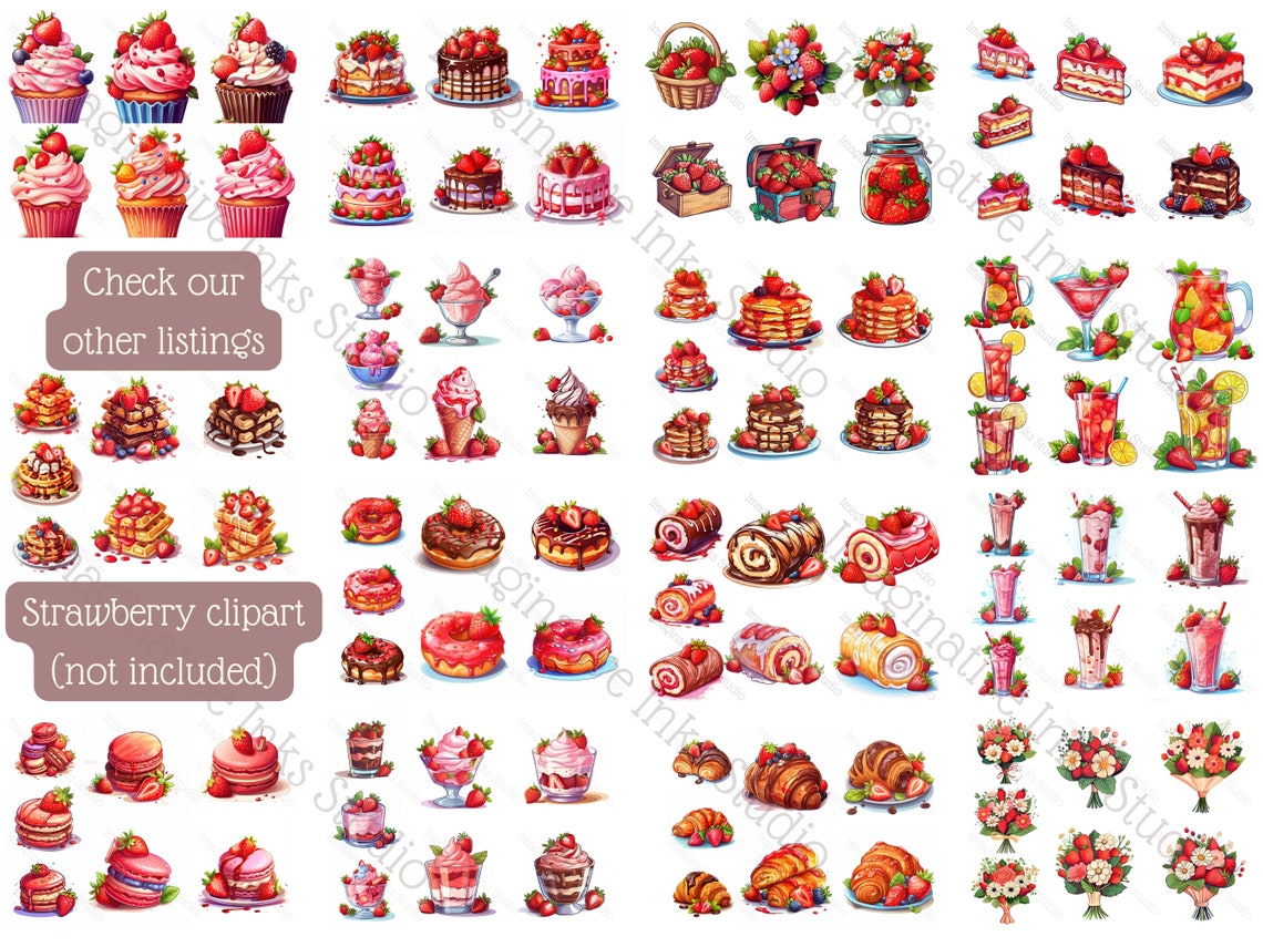 Patriotic Cupcake Clipart PNG Transparent Background - Etsy