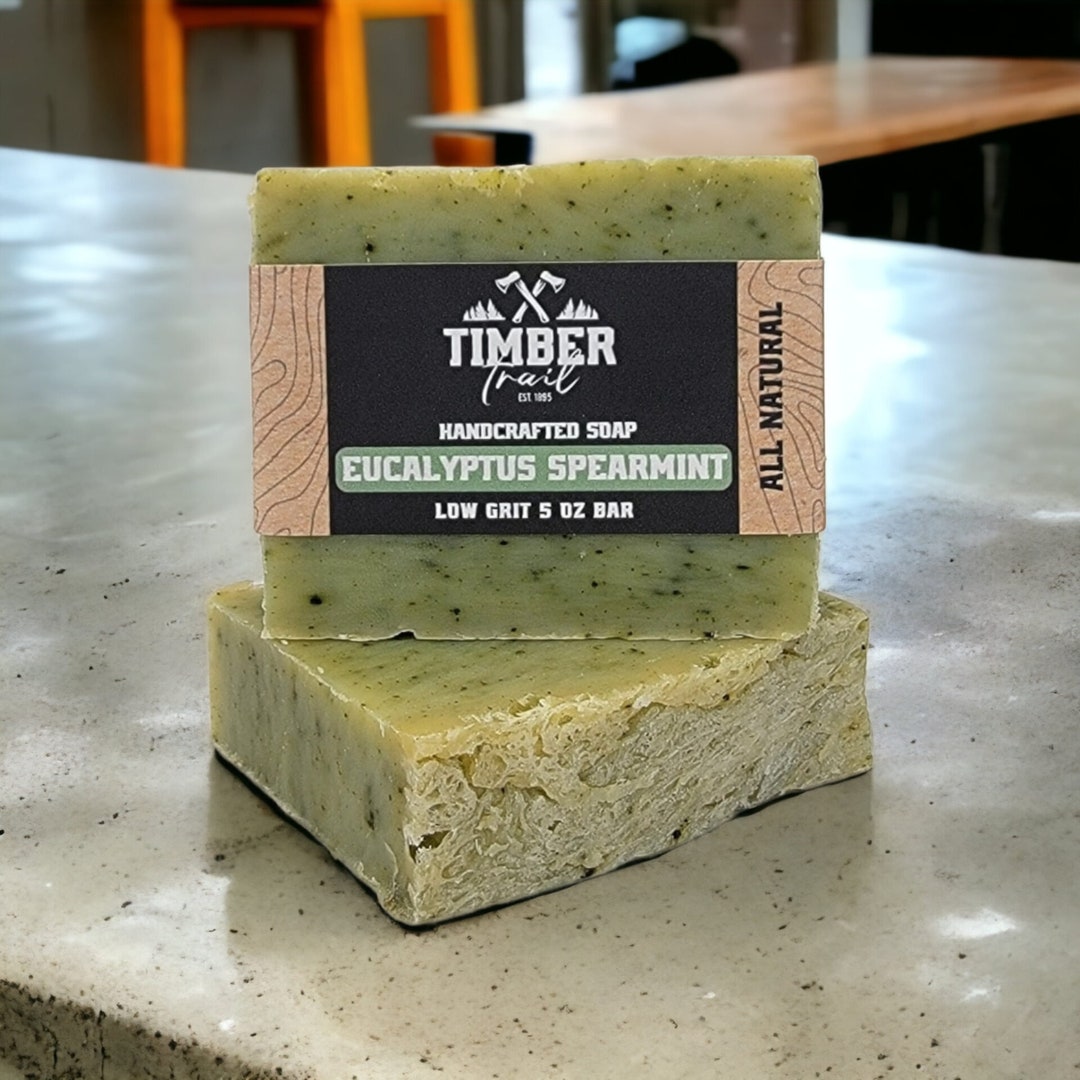 Eucalyptus Spearmint Natural Bar Soap - Etsy