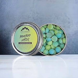 Bamboo Water Hydrating Lotion Nibs - Kokum Butter, African Shea Butter On-The-Go Travel Lotion Solution