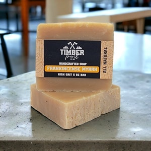 Frankincense  and  Myrrh Natural Bar Soap