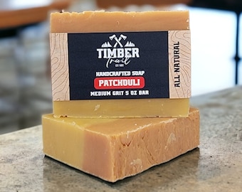 Saponetta naturale fatta a mano al patchouli