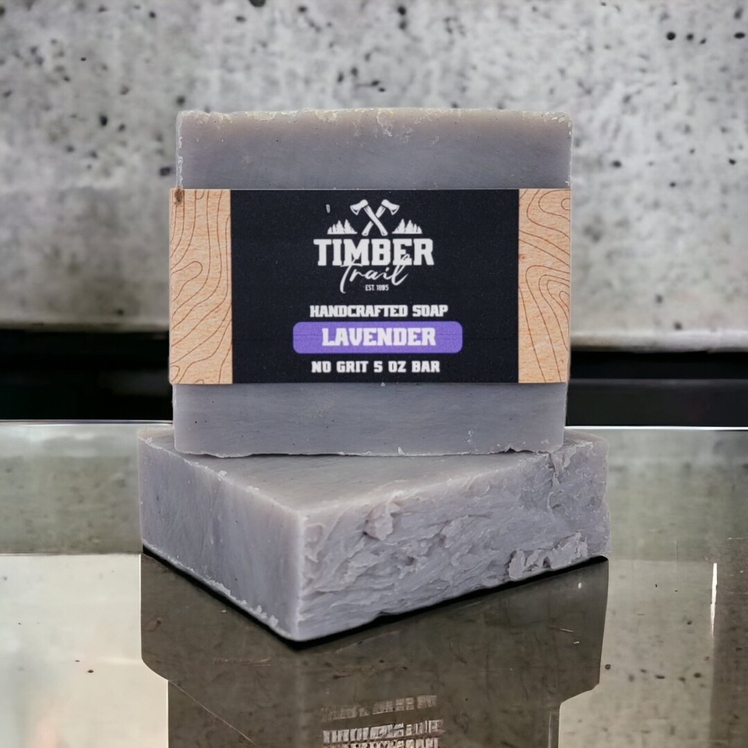 Lavender Natural Bar Soap - Etsy