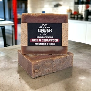 Sage  and  Cedarwood Natural Bar Soap