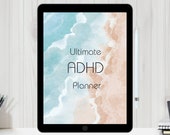 Ultimate ADHD Planner, Aesthetic Planner, Adhd Digital Planner, Hyperlinks Planner,ADHD Goodnotes Planner, ADHD Journal, Neurodivergent
