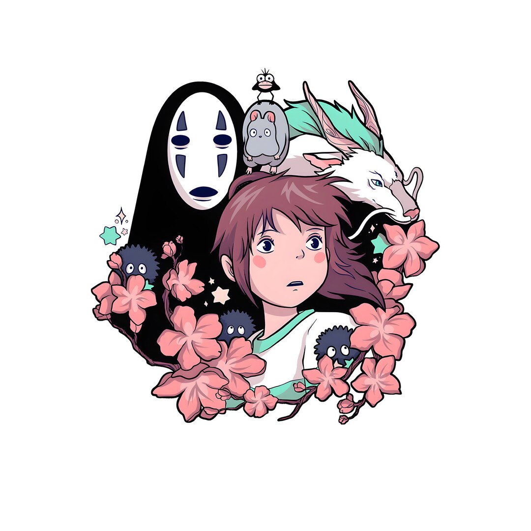 Ghibli Anime PNG Studio Ghibli Cutting Files for the Cricut - Etsy