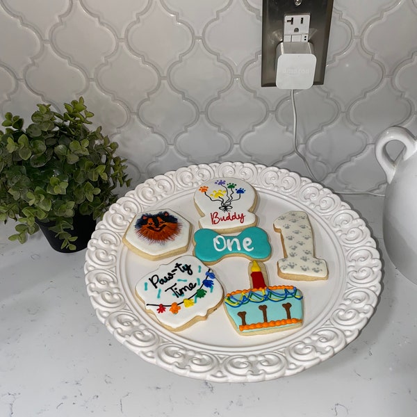 Dog theme Custom cookies