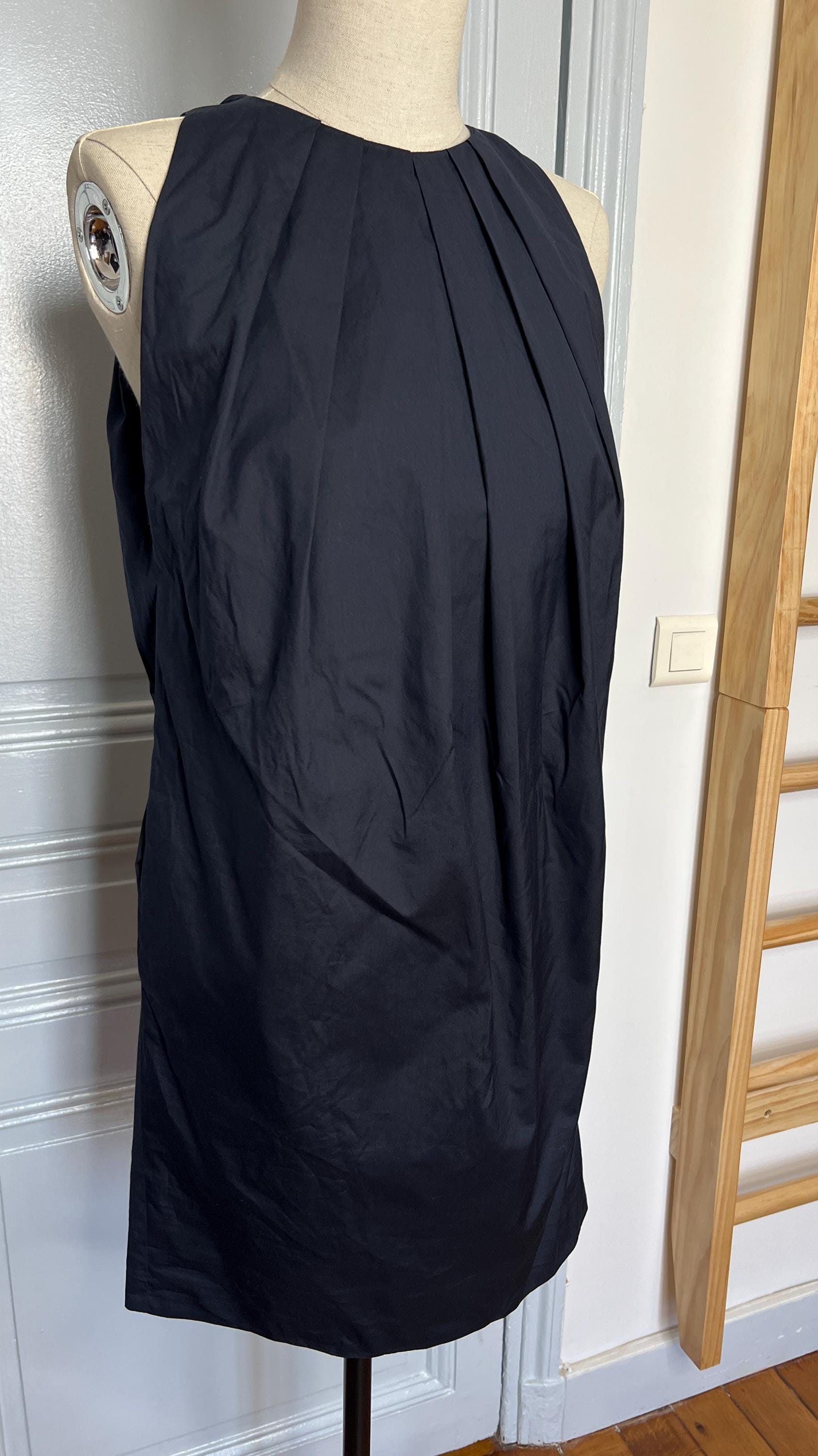 Robe Jerome L'Huillier Taille XL (42) - Longueur Midi Violette - Occasion Très Bon État