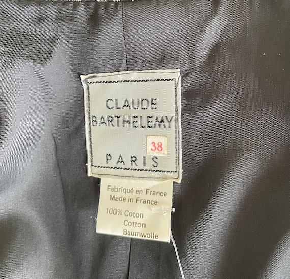 Buy Claude Barthelemy Vintage Cotton Jacket Online in India - Etsy