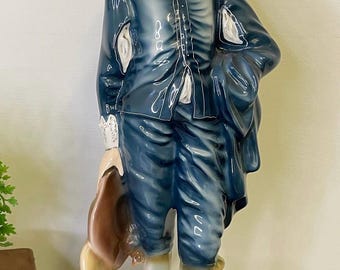Vintage Florence Ceramics Blue Boy Figurine – Pasadena, California Pottery