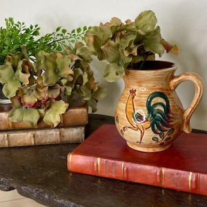 Pennsbury Pottery Red Rooster Creamer/Small Pitcher 4&quot;
