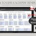 ADHD Chore Chart Adult Chore Chart for Adults Cleaning Checklist ...