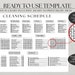 ADHD Chore Chart Adult Chore Chart for Adults Cleaning Checklist ...