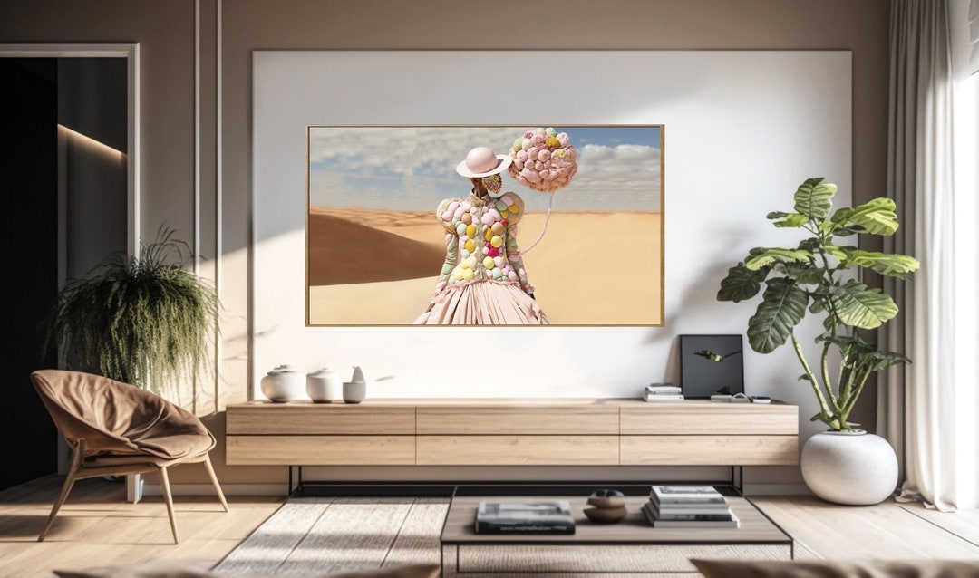 TV Art Samsung Frame Digital Download Original Artwork Trendy Home