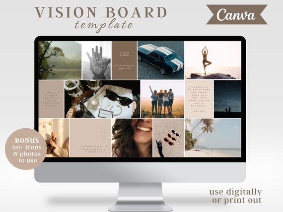 Vision Board Kit ( Stickers)