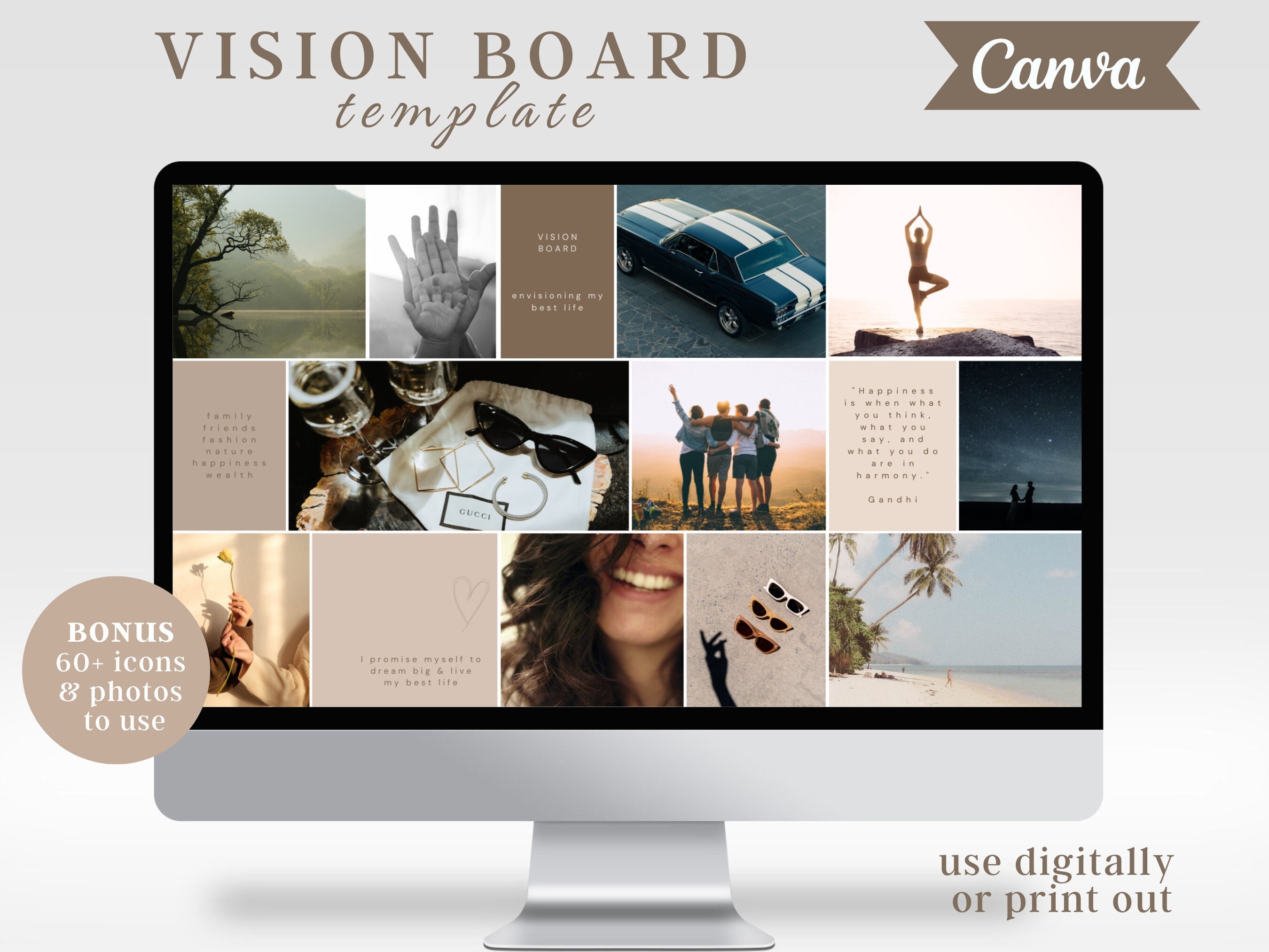 How To Create A Canva Vision Board (Skyrocket Your Manifesting!)