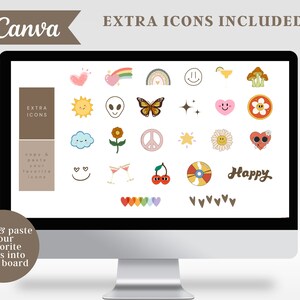 Vision Board Kit Vision Board Template Vision Board Stickers Vision ...