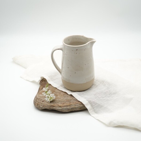 Jug, hand-made ceramics, approx. 700 ml