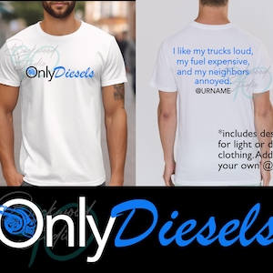 Edgy Diesel PNG: Bold Statement Design (Digital Download)