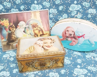 Grandma's kitschy kitties & poodle pack