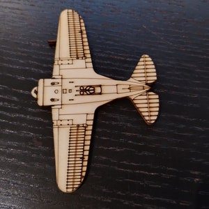 Polikarpov I-16 .svg .dxf laser cut and engrave file