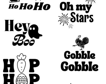 Paquete SVG de vacaciones