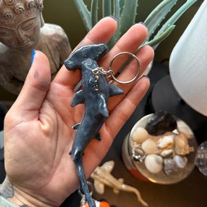 Hammerhead Shark keychain