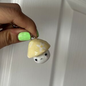 Cute little spring mushroom